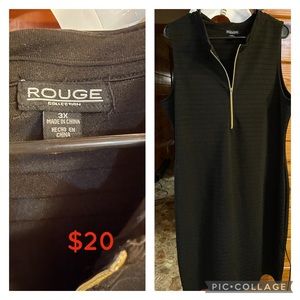 Rouge black dress